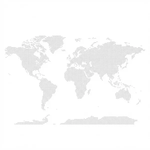 Dotted world map